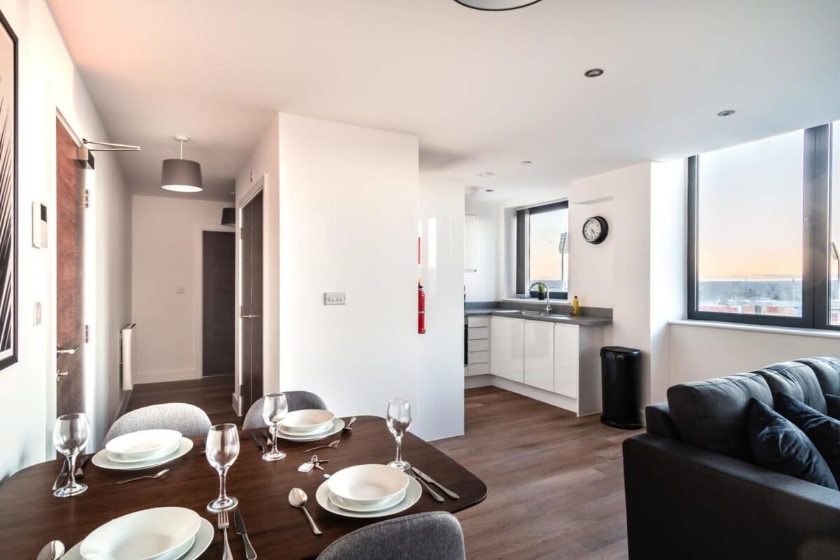 Stayzeni, Alexandra Rise Manchester 2 Bed Flat Extérieur photo