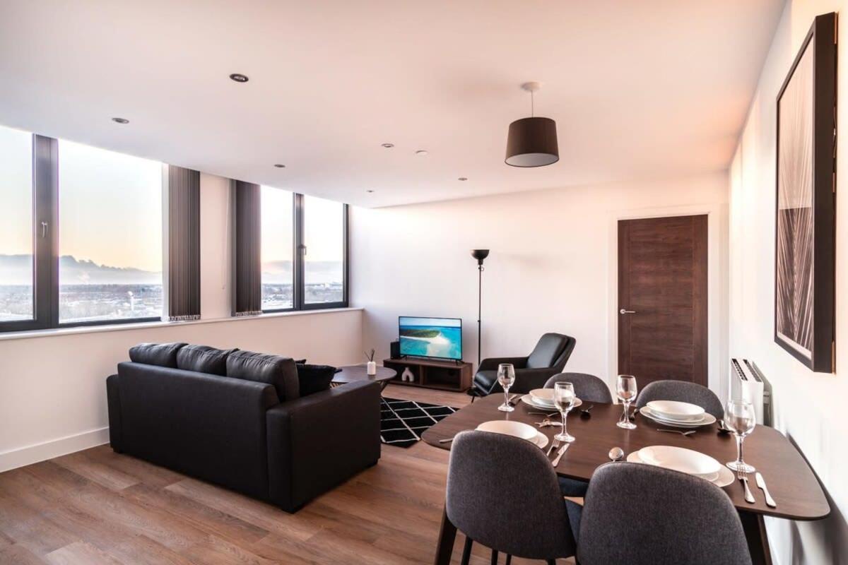 Stayzeni, Alexandra Rise Manchester 2 Bed Flat Extérieur photo