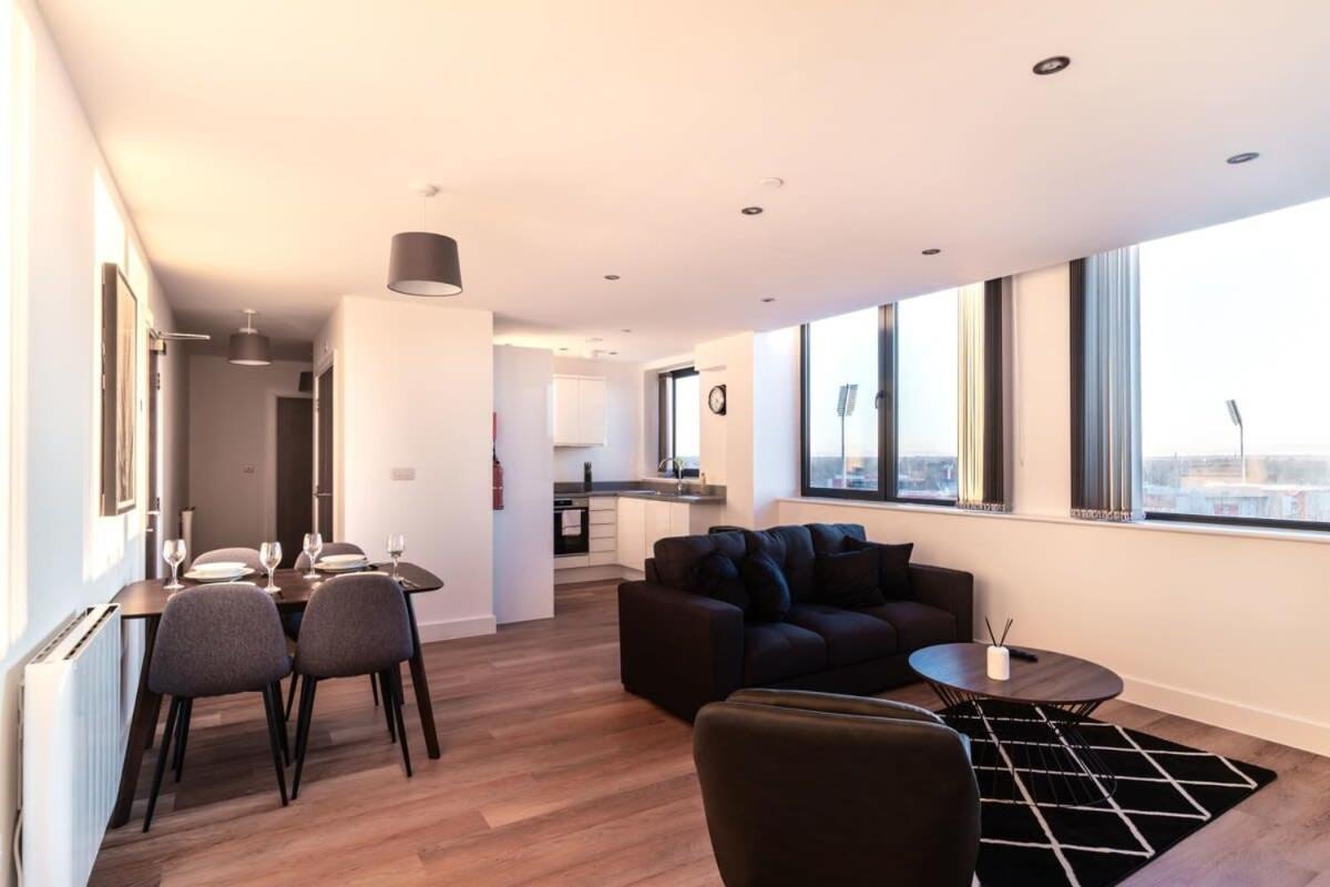 Stayzeni, Alexandra Rise Manchester 2 Bed Flat Extérieur photo